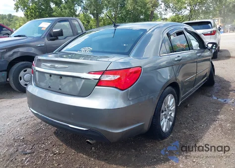 2013 Chrysler 200 Lx из США, поврежденный, VIN 1C3CCBABXDN604717